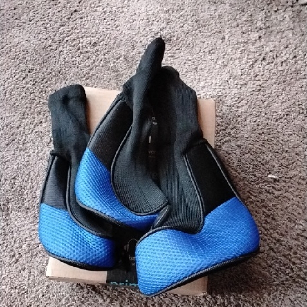GOLF CLUB HEAD COVERS BLUE AND BLACK IN LIKE NEW CONDITION LOT 3